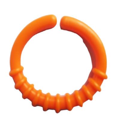 China Custom Eco-friendly Plastic Ring Rib Ring Hanging Ring Plush Toy Accessories 003 for sale