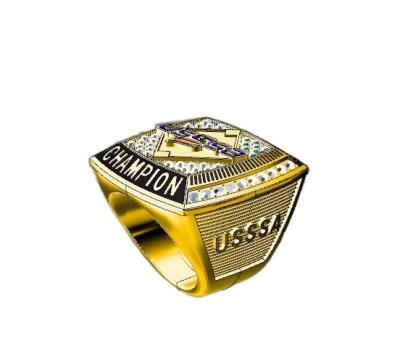 China 2021 Fashionable Punk Custom Finalist Champions Tournament Rings Cheap Your Own Logo Softball Ring Youth Baseball Championship Rings for sale