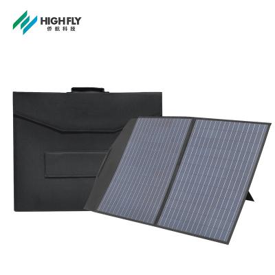 China 100w el panel solar portátil Kit Outdoor Foldable Black/camuflaje en venta