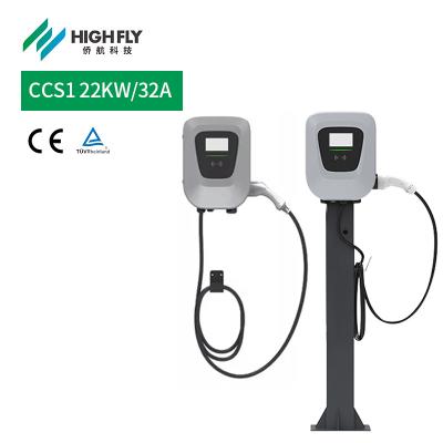 Cina Magazzino di Highfly UE nel carico veloce americano dell'automobile elettrica EV delle stazioni di carico di Wallbox 22kw/32A di norma di TUV del CE di riserva in vendita