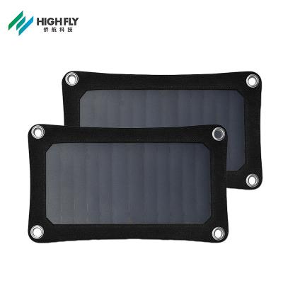 China Prenda impermeable portátil de las células solares de la polisilicona de la energía baja de A1 7W 6V/1.16A en venta