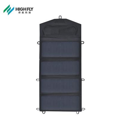 Chine portatif pliable extérieur imperméable de panneau solaire de puissance faible de charge de voyage de 28W 6V/4.66A à vendre