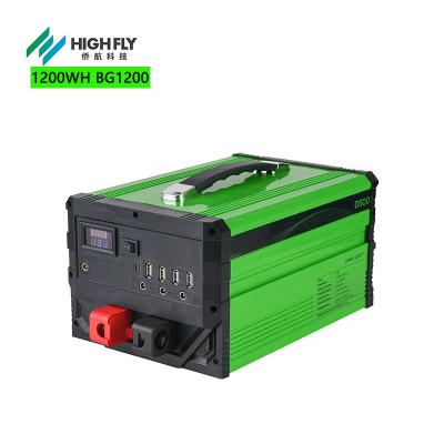 China generador 500W 1200WH de la estación de la energía solar de 110v que acampa 220v portátil para el uso en el hogar o el uso al aire libre en venta