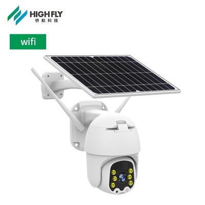 China Outdoor Waterproof Wireless Solar Camera 360 Degree PTZ Wifi Security Camera for sale