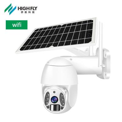 China o ser humano exterior do AI do zumbido de 1080P Wifi 4X Digitas detecta o áudio solar sem fio 2MP 3MP da câmera H.265 P2P à venda