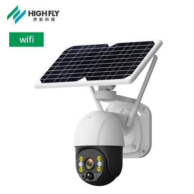 China Impermeável solar audio em dois sentidos da câmera solar do rádio da visão noturna de HD 1080P 4G WIFI Tuya à venda