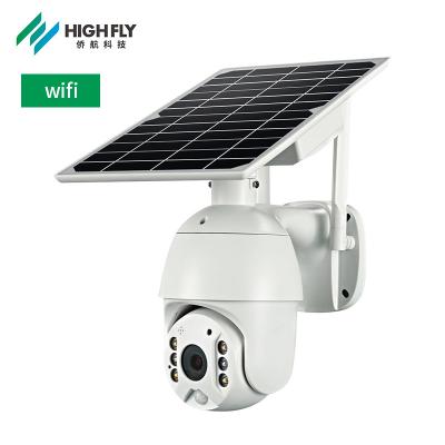 China Câmara de segurança exterior de Wifi Mini Wireless Solar Camera Waterproof à venda