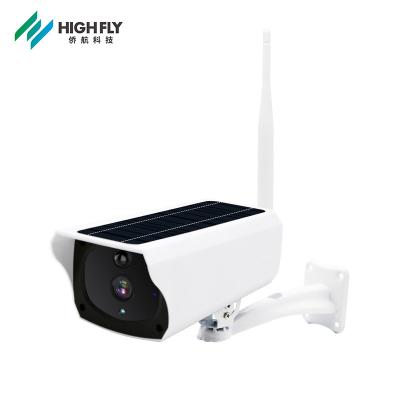 China La visión nocturna inalámbrica elegante Hd impermeabiliza la cámara CCTV solar de Wifi en venta