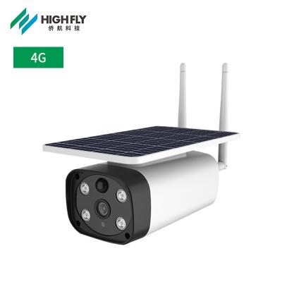 China 1080P 2MP 4G LTE Low Power Consumption HD Full Color Solar Security Camera for sale