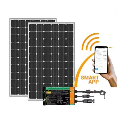 Cina Watt 800Watt WIFI Smart Mini Solaranlage Plug & gioco Balkonkraftwerk 600W Komplett di PV Photovoltaikanlage 600 in vendita