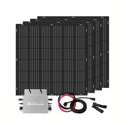 Chine Le VDE a certifié la centrale flexible de balcon de 600W 800W Photovoltaikanlage Balkonkraftwerk Solarpanel à vendre