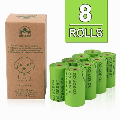 China Sustainable Biodegradable Custom Private Label Dog Poop Bag Portable Waste Bag For Dog Training Poop for sale