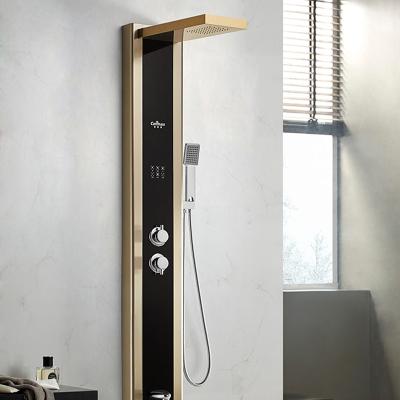 China Hotel Intelligent Touch Integrated Hot Water Heater Shower System Instantaneous Water Heater With Led Screen for sale