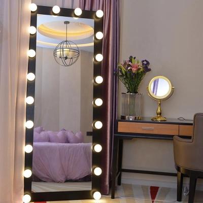 China Bathroom/Bedroom Hollywood Full Length Frame Mirror Dresser Light Lamp 20Bulbs Dimmable Bathroom Hotel Beauty Apartment Decor for sale