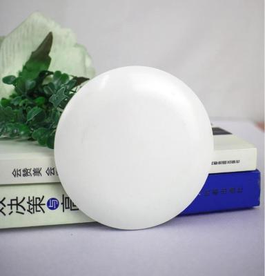 China Small Round White Round Magnifying Pocket Makeup Mirror Magnifying Mirror x20 For Face Lip Make Up Professional for sale