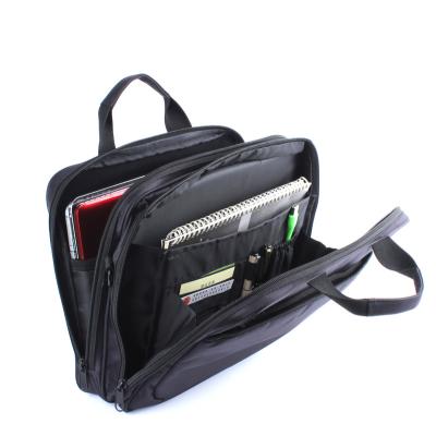 China Wholesale Customized Waterproof/Shockproof/Dustproof Laptop Briefcase Zipper Nylon Laptop Carrying Bags With Handles for sale