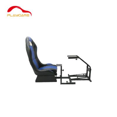 China Business / Luxury Racing Car Racing Simulator Cockpit Game Racing Seat For ps4 logitech g29 for sale