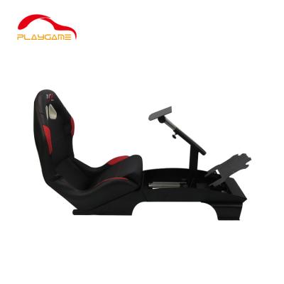 China Steel Racing Virtual Reality Motor Simulator With One Screens 6 Degree Freedom Game Machine for sale