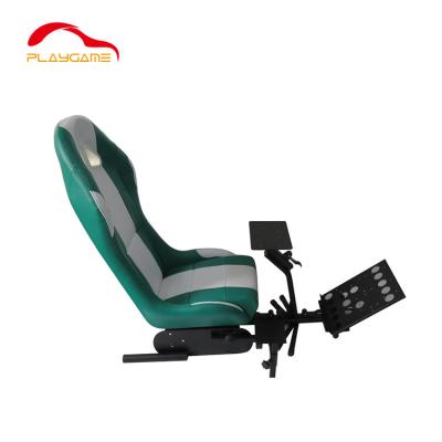 China Adjustable (Height) Racing Simulator Cockpit Height Adjustable Compatible For Thrustmaster T500 T300R FANTEC T3PA TGT Foldable Gaming Steering Chair for sale