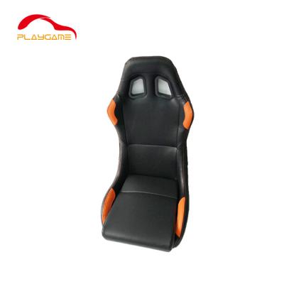 China Adjustable Motor Game Simulator Seat Reclinable Leather Motor Racing Simulator Seat for PS2 PS3 PS4 360 Xbox for sale