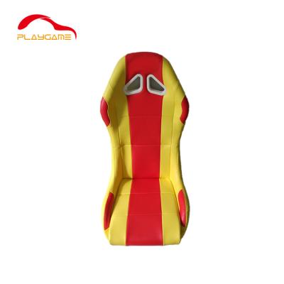 China Steel Wholesales Professional Customized Racing Seats PVC Material Independent Seats For Racing Simulators for sale