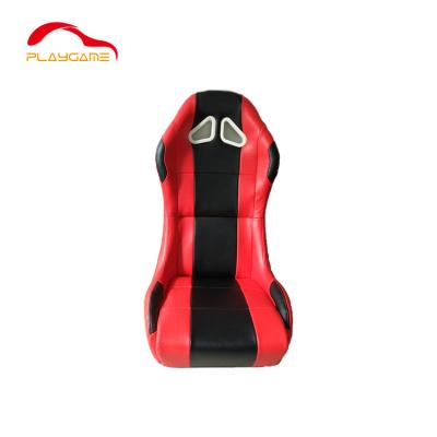 China New Style Full PVC Steel Double Slider Car Leather Adjustable High Quality Racing Car Seats for sale