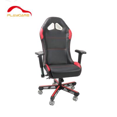 China China Customs ALLOY High End Office Gaming Leather Recliner Computer Racing Gaming Chair With Footstool for sale