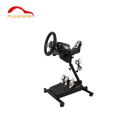 China Driving pro rack popular video game chair accessory car racing cockpit racing steering wheel rack pro for sale