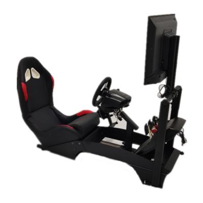 China Simple Style Popular Game Racing Simulator Cockpit For PS5 Sim Computer Game Racing Seat Simulator Cockpit GY046-2 for sale