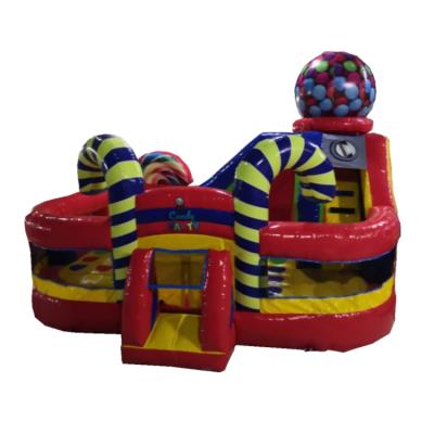 China Popular Advertising Karry Inflatable Amusement Inflatable City With Kids Inflatable Bouncing Playground for sale