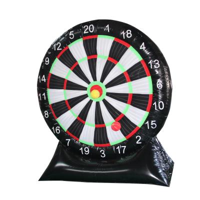 China Outdoor Sports Soccer Football Inflatable Dart Board, Inflatable Soccer Dart Board Sports Game for sale