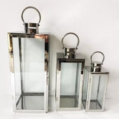 China High Quality Popular Style Stainless Steel Lantern Home Decorative Home Decoration for sale