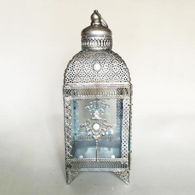 China Home Decoration Lamps Colorful Metal Gold Star Moroccan Lighting Hanging Lantern for sale