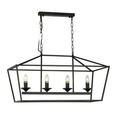 China Home Decoration Candle Lamp Light Kitchen Island Linear Pendant Lamp for sale