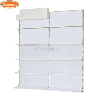 China Giantmay Retail Double Sided Display Racks Shelves For General Store Metal Display Racks For Grocery for sale