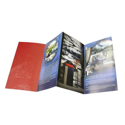 China paper & High Quality Commercial Cardboard Custom Flyer / Booklet / Brochure / Leaflet Printing for sale