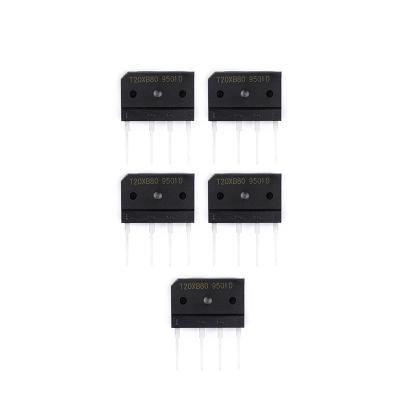 China Wholesale 100% New Original Power Supply Bridge Rectifier Diode T20XB80 20A 800V GBJ2080 Bridge Rectifier Diode for sale