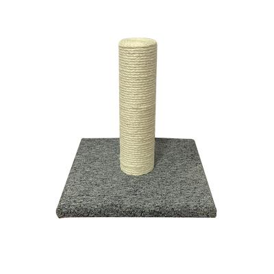 China Viable in Stock Goods Recyclable Cat Scratching Post with Bottom Fashion Cat Tree Entertainment Cat Tree for sale