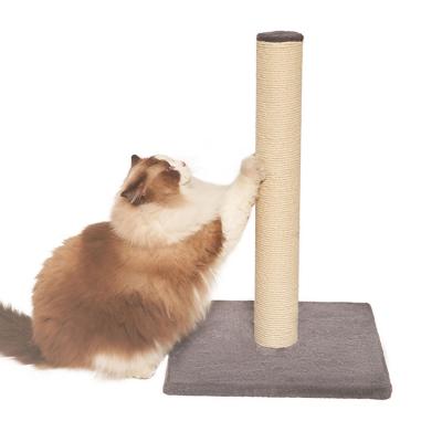 China 2022 Wholesale Viable Professional Cat Scratch Tree Cute Cat Ball Scratching Posts With Hanging Tree Tower From Manufacturer for sale