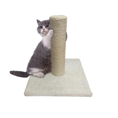 China High Quality Hot Sale Viable Luxurious Colorful Solid Post Scratcher Pet Scratching Tower Cat Shelf for sale