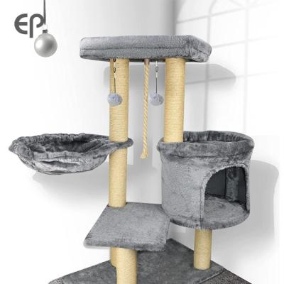 China 2022 Wholesale Viable Creative Cat Climbing Frame Scratching Pet Shelf Cat Stand for sale