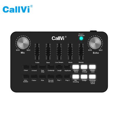 China External USB Audio Interface Sound Card for Live Sound Recording Microphone 1200mA for sale