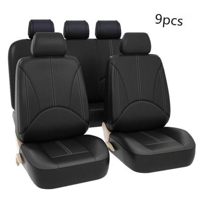 China 2022 New Luxury Entry Design PU Comfortable And Safe Car Interior Polyester Car Seat Cover for sale