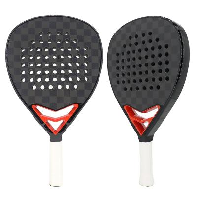 China Sports Game/Sports Forming Manufacturer Custom 18K Professional Carbon Fiber Padel Rackets for sale