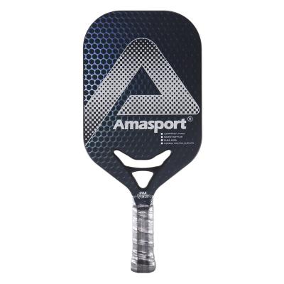 China Graphite Carbon Paddle Professinal Pickleball Dura Edge Quality Full Carbon Full Size Carbon Custom Pickleball Racket for sale