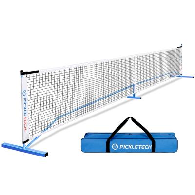 China 22FT USAPA Regualtion 600D Oxford Cloth Regular Frame Stand Portable Reinforced Size Metal Pickleball Net for sale