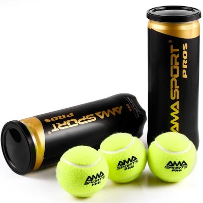 China WSP Woven Tennis Ball Manufacturer 57% OPEN UK Top Tier Felt Custom Tennis Padel Ball for sale