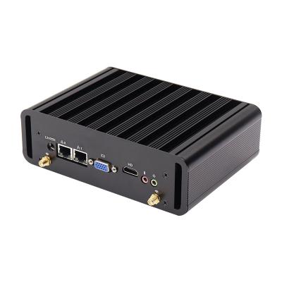 China For Compact 5500U Gen 5500U PC 2LAN 2COM Business WANLAN Mini PC i7 5th Ports DDR3 4GB 8GB 16GB RAM Fanless SSD 128GB 256GB 512GB for sale