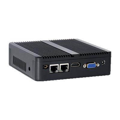 China For Business Industry WANLAN PC 2LAN 2COM Rich Ports J4125 Small Size Micro Computer 3 Years Manufacturer Warranty for sale