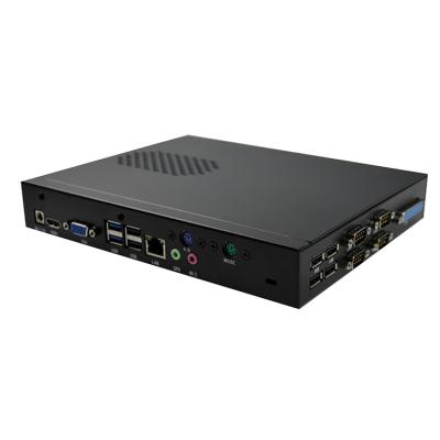 China For Business WANLAN Mini PC with 4x Serial Ports 8x USB Ethernet Connection 1x LAN Onboard Support 2x LAN for Factory Industrial Use for sale